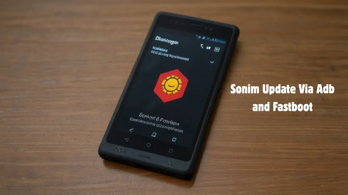 Sonim Update via ADB and Fastboot